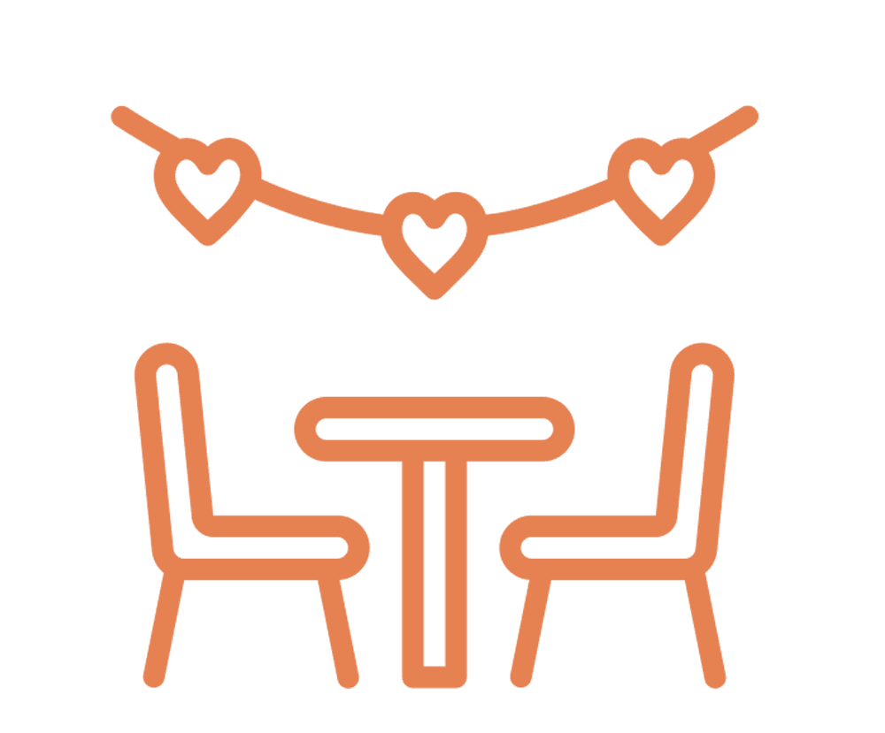 icoon tafeldecoratie